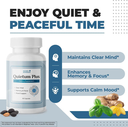 Quietum Plus – Herbal Extract Capsules – 60 Capsules