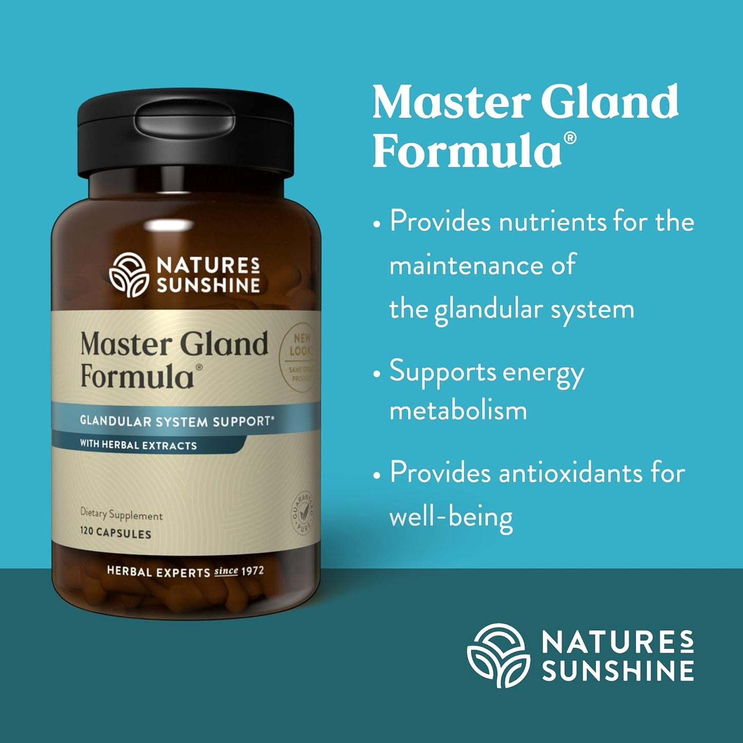 Nature's Sunshine Master Gland, 120 Capsules - görsel 4