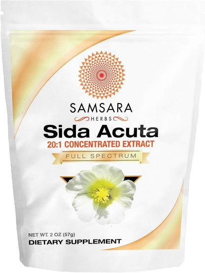 Sida Acuta Extract Powder (227g) - 20:1 Concentrated