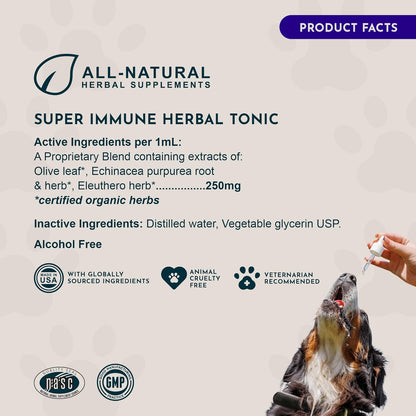 Animal Essentials Super Immune - Dog & Cat Immune Support Supplement (60 ml)