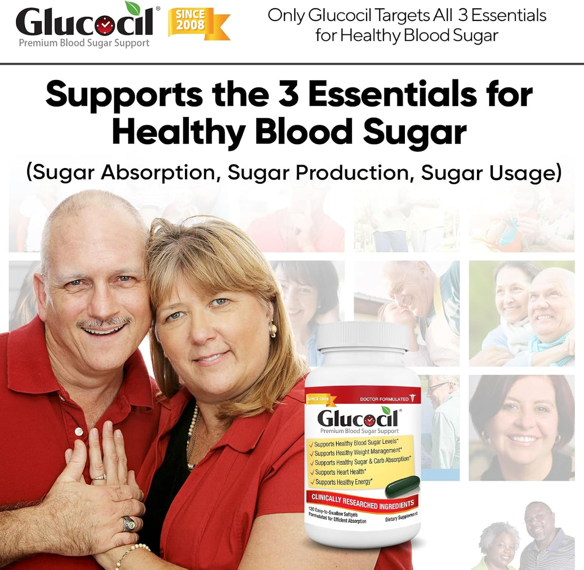 Glucocil – Softgels – Premium Blood Sugar Support - görsel 2