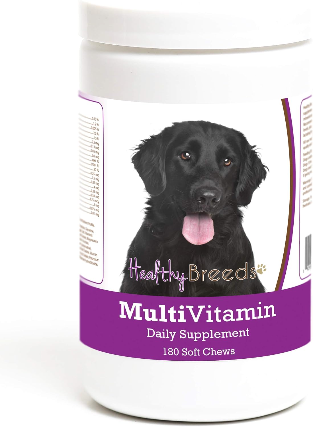 Healthy Breeds Flat Coated Retriever Multivitamin Soft Chews, 180 Count - görsel 1