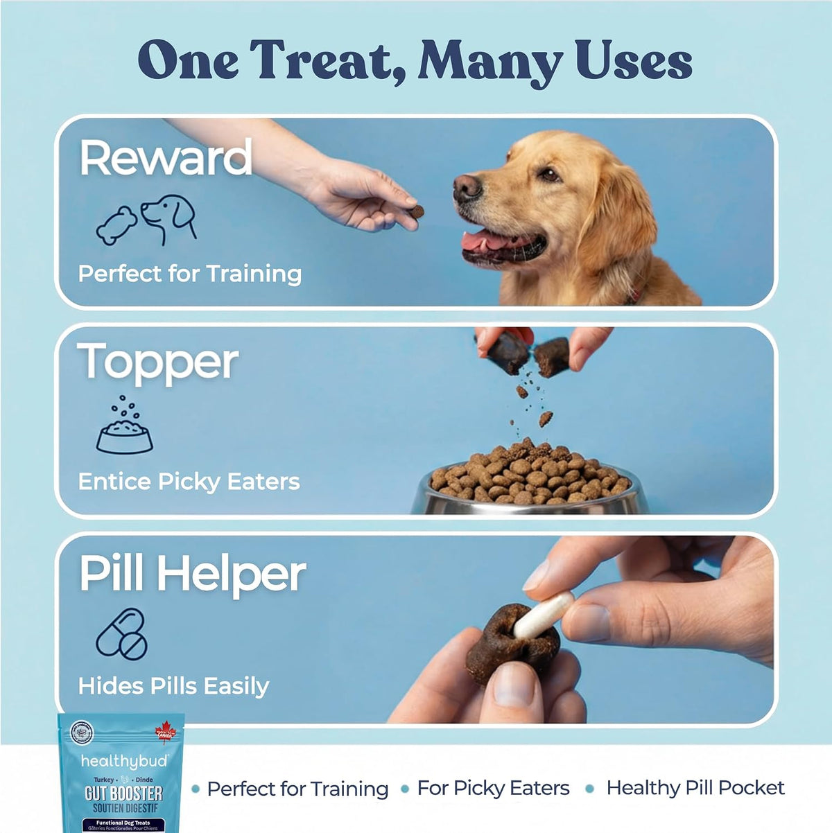 Healthybud Dog Probiotic Chews – Digestive & Gut Health Support - görsel 7