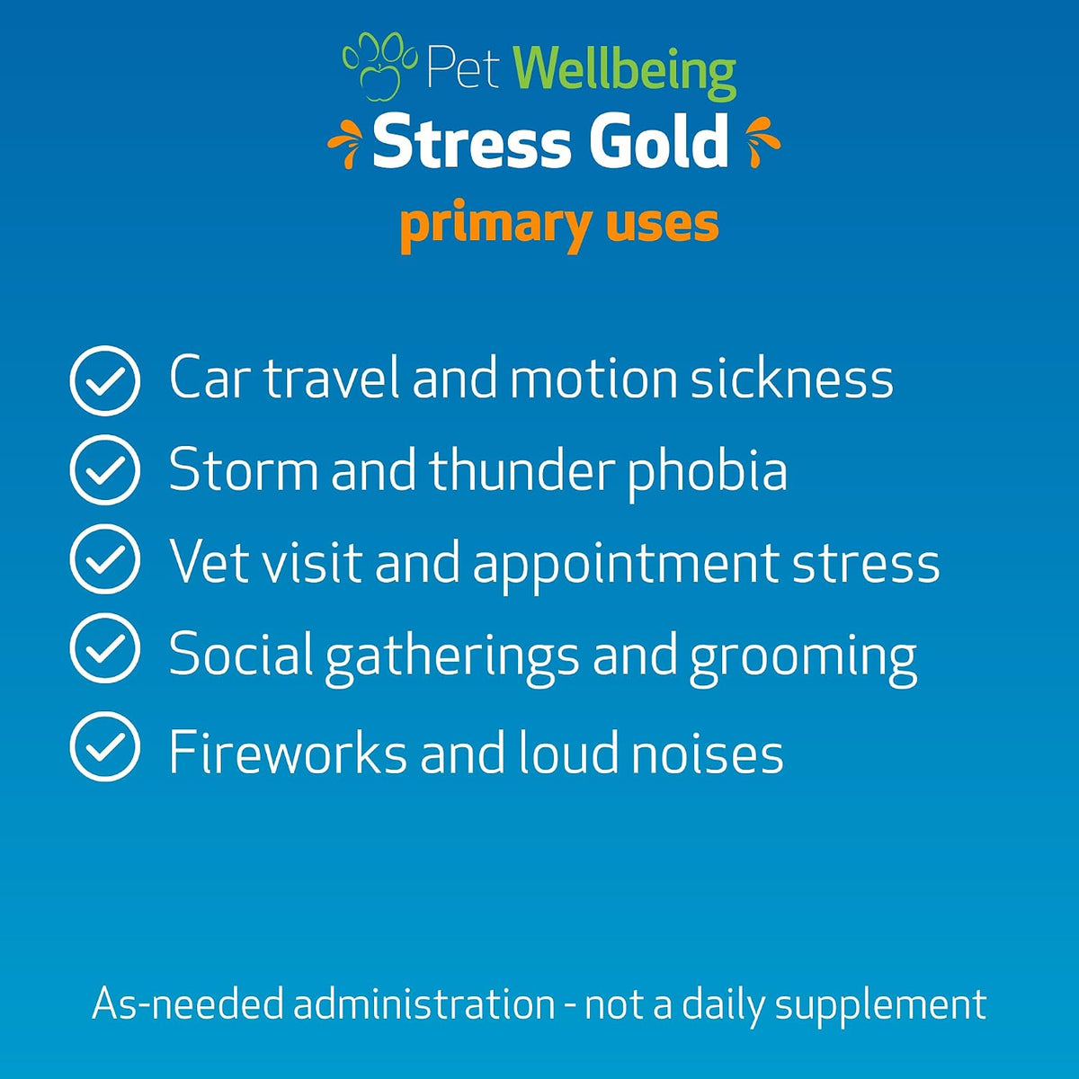 Pet Wellbeing Stress Gold for Dogs - Fast-Acting Situational Stress Relief - 2 fl oz (59 ml) Liquid Formula - görsel 3