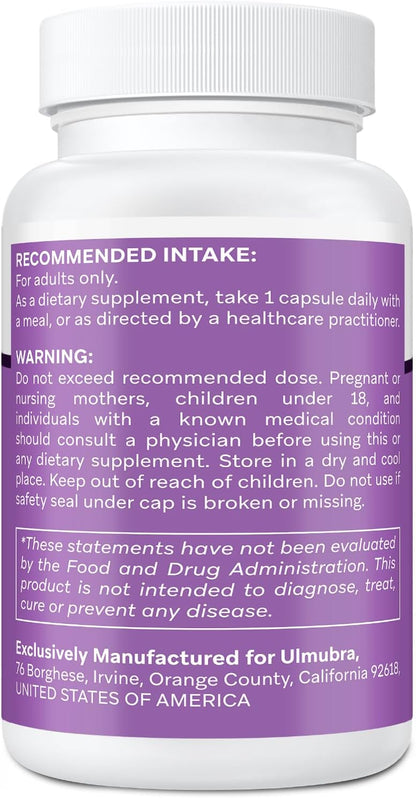 Liposomal Saffron Supplements 88.5 mg, Maximum Absorption, 100% Pure Saffron Extract Capsules for Mood, Energy, Vision and Focus - 60 Vegan Capsules