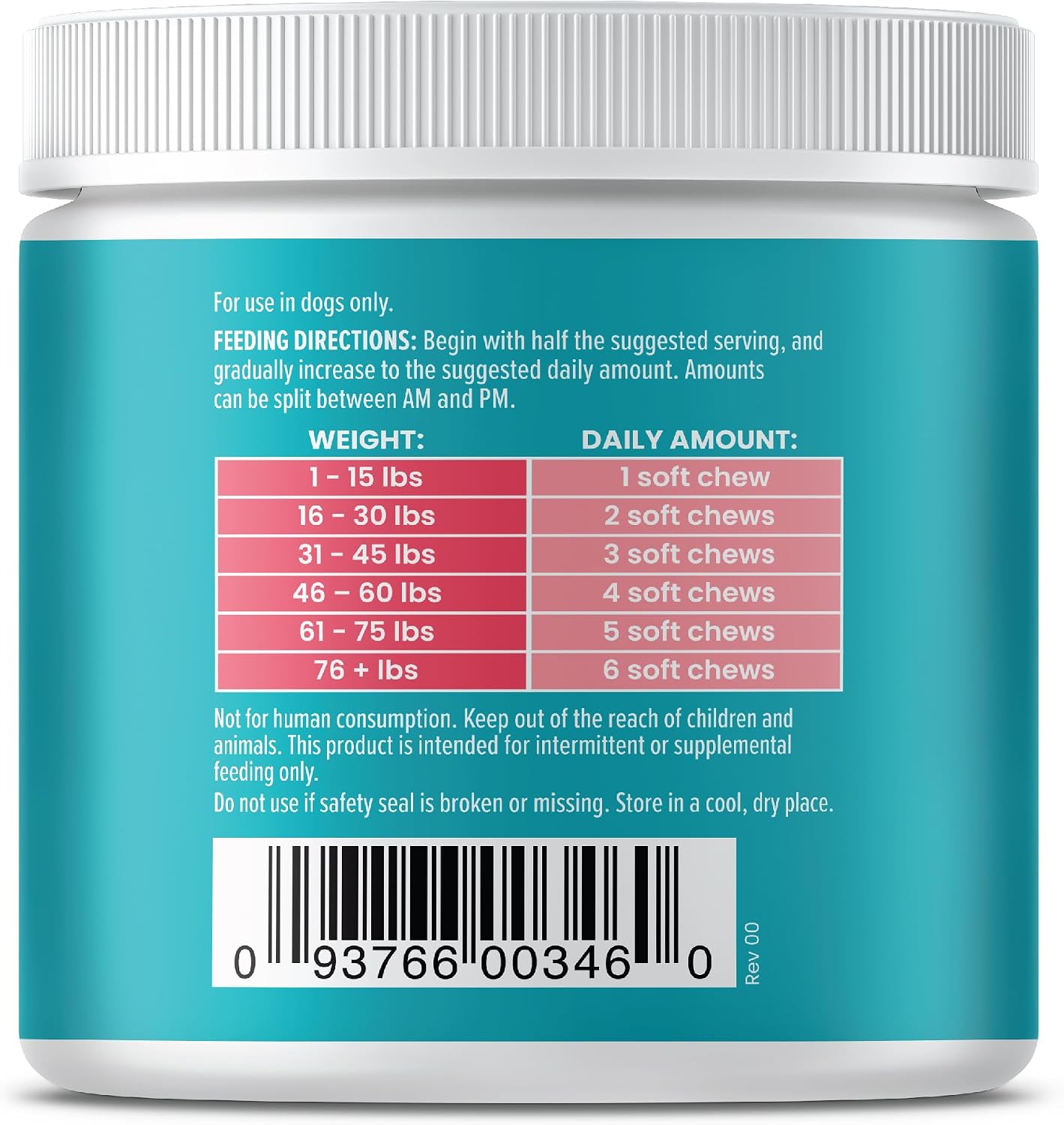 Solid Gold Omega-3 Fish Oil for Dogs Soft Chews - Chicken Flavoured - Skin & Coat Support with Vitamins C, E & Biotin - 120 Chews - görsel 9