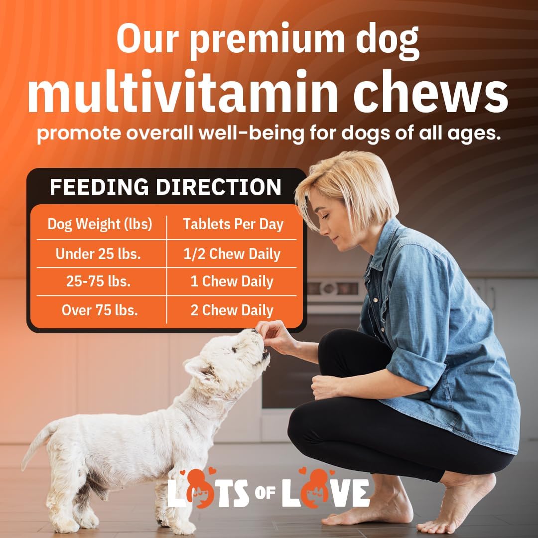 LotsOfLove Daily Multi Dog Chews (60 Chews) - görsel 5