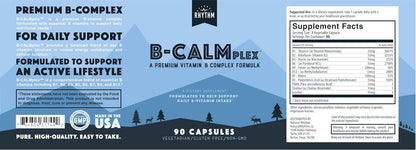 Natural Rhythm B-CALMplex B-Complex Vitamin Supplement