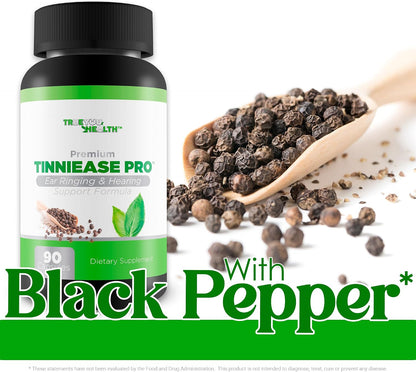 Tinniease Pro - Ear Ringing & Hearing Support Capsules