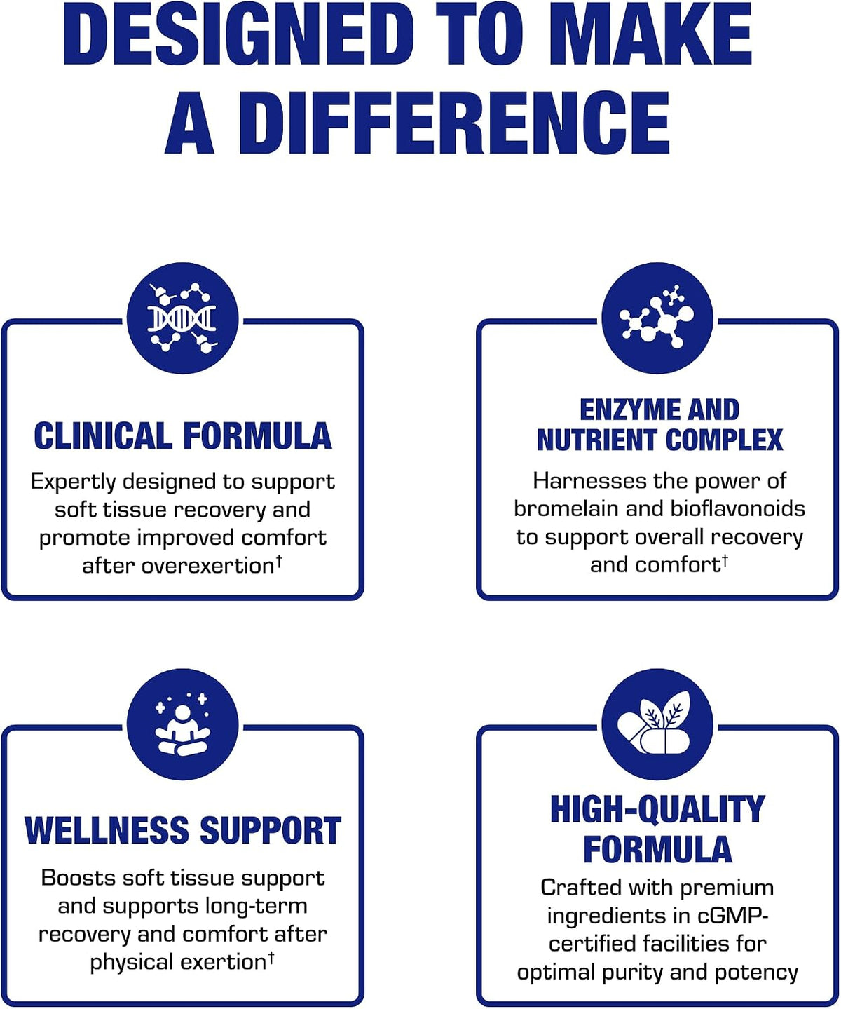 Cartilage, Ligament and Tendon Supplement - Clinical Restorative Joint Support Formula with Bovine Cartilage Minerals & Proteolytic Enzymes for Comfort, Mobility & Recovery Support - 20 Servings - görsel 9