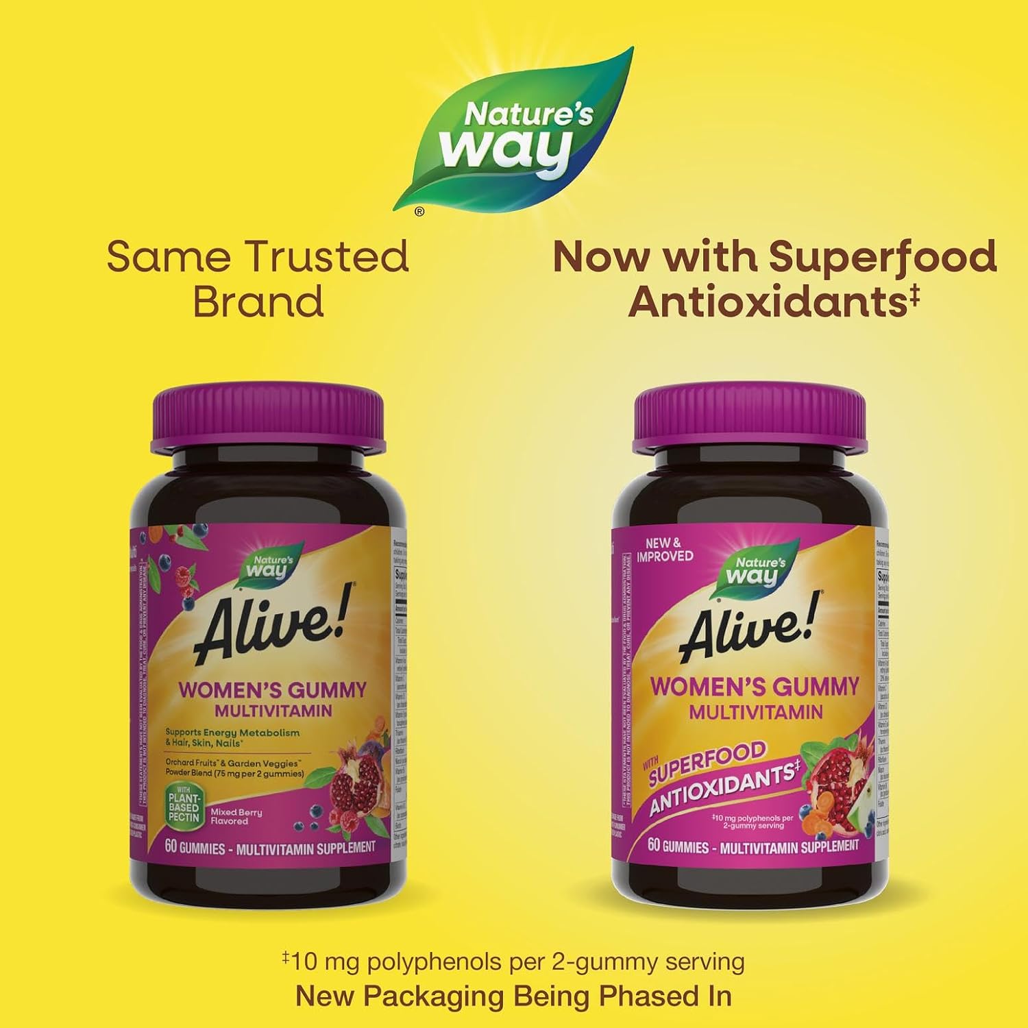 Nature's Way Alive! Women’s Multivitamin Gummy - 60 Gummies - görsel 8