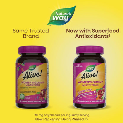 Nature's Way Alive! Women’s Multivitamin Gummy - 60 Gummies