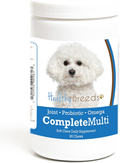 Healthy Breeds Bichon Frise All-in-One Multivitamin Soft Chews 90 Count