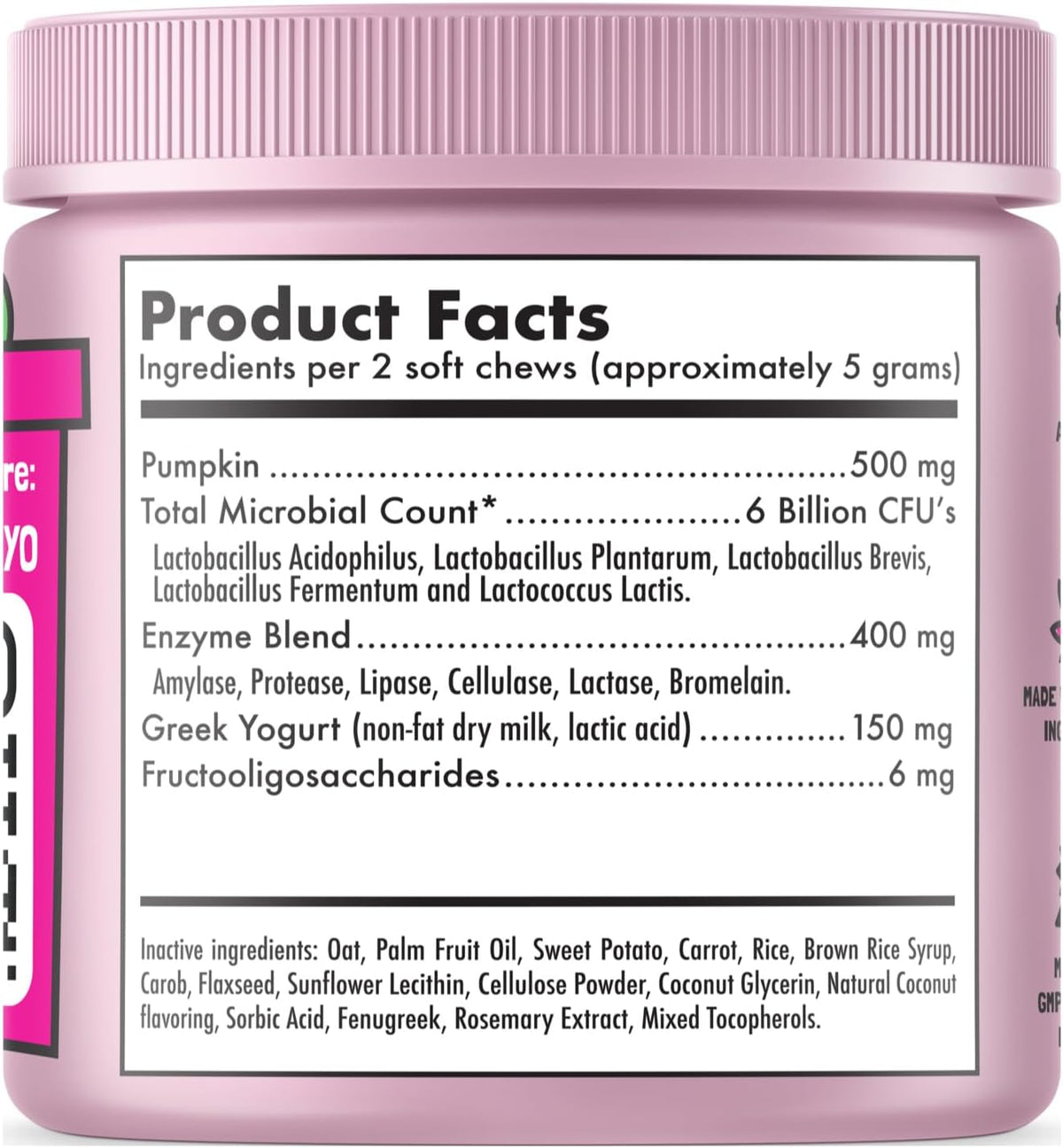 LEGITPET Probiotics for Dogs - Digestive Enzymes & Prebiotics - 30 Soft Chews - görsel 6