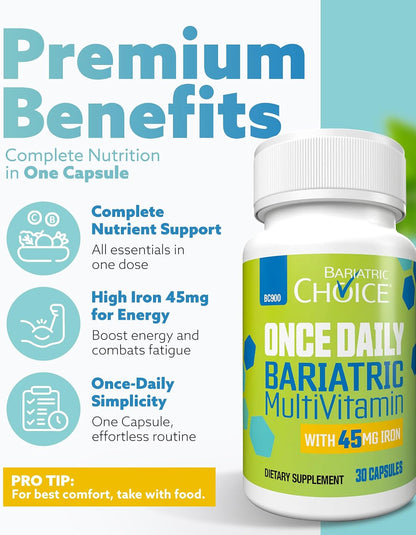 Bariatric Choice Once-Daily Bariatric – Vitamin D – supports normal immune function and bone health, particularly – Image 2