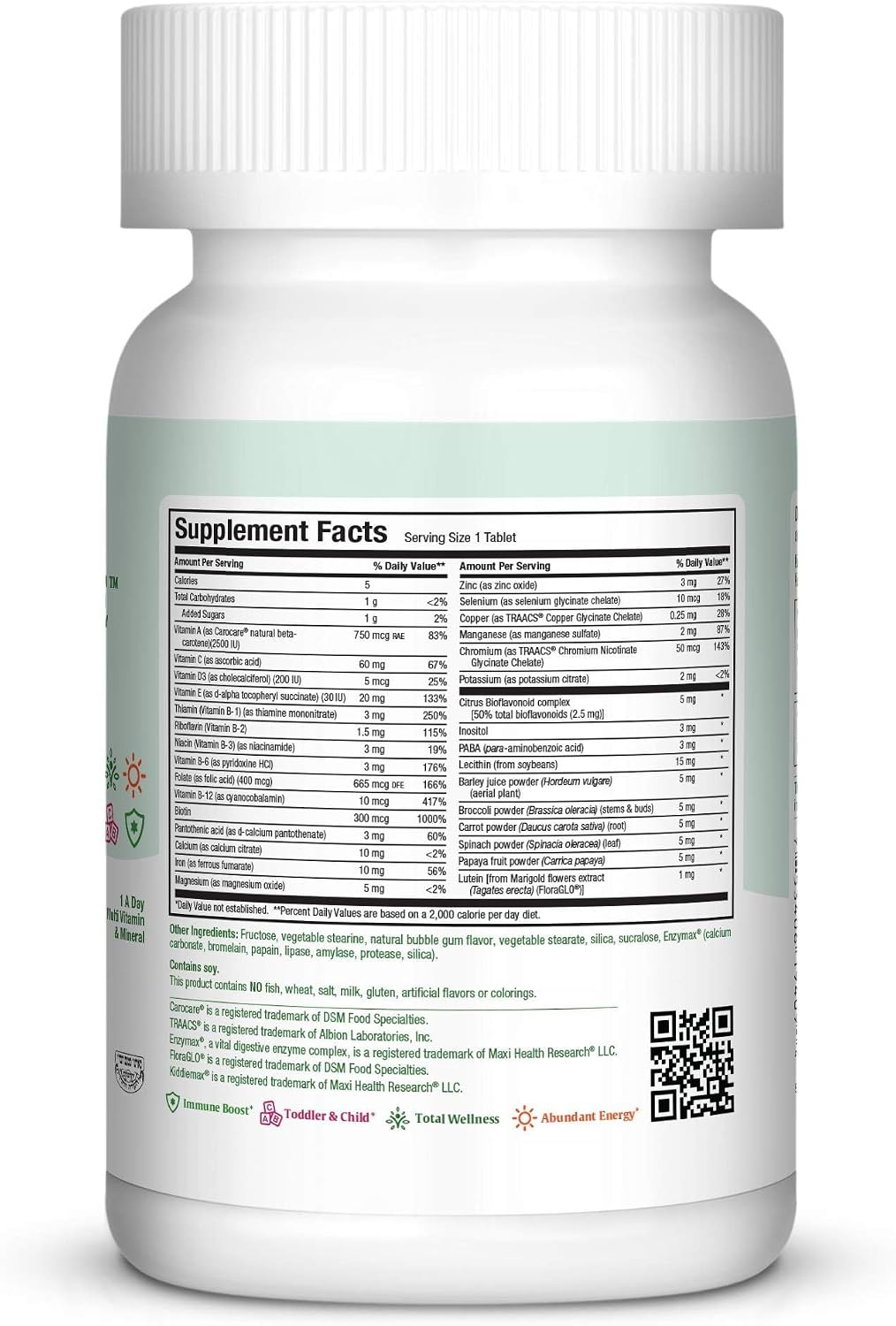 Kids Chewable Multivitamin – 90 Chewable Tablets | Maxi Health - görsel 2