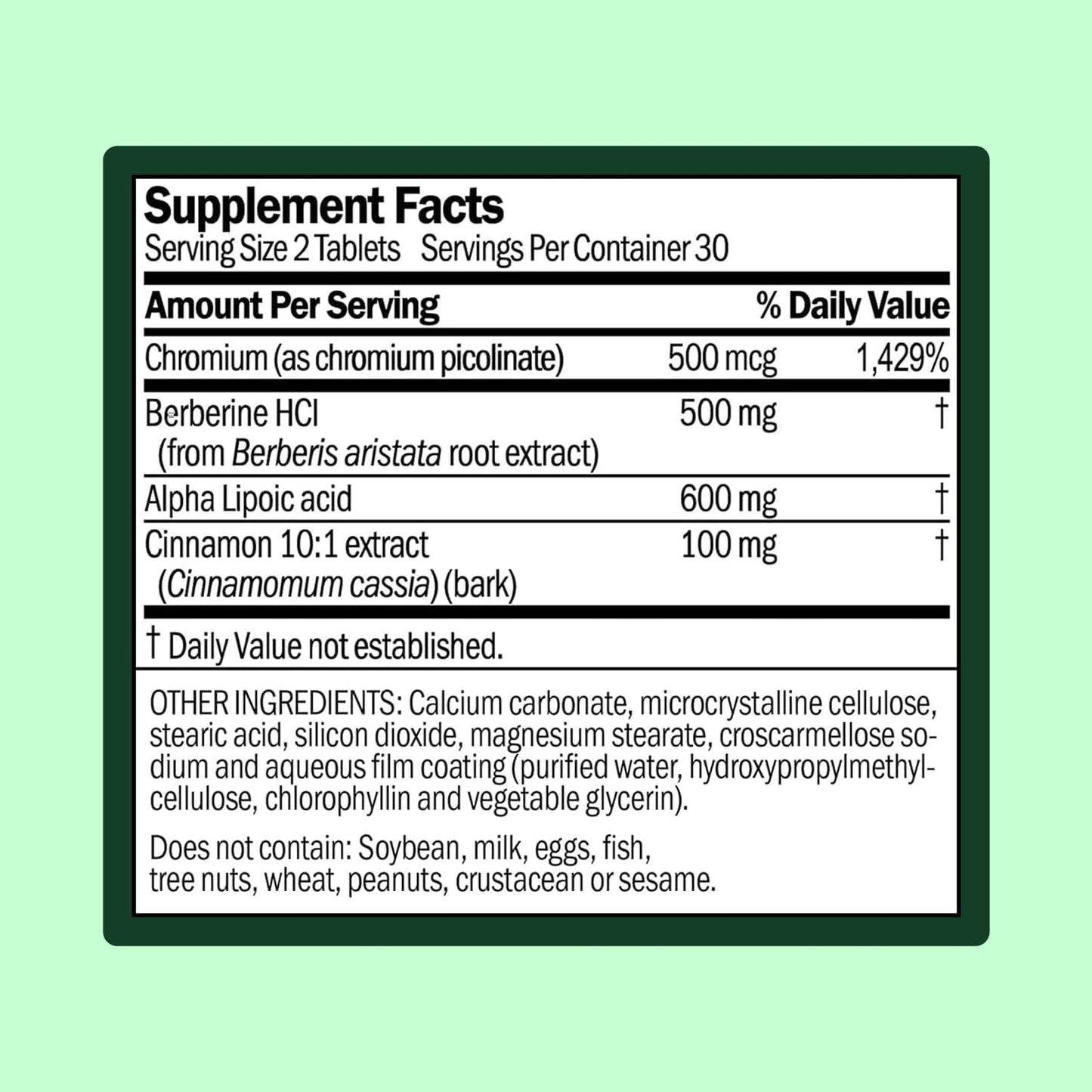 WellWithAll Glucose Metabolism & Wellness Supplement with Berberine – Supports Energy Balance & Healthy Weight – 60 Tablets - görsel 3