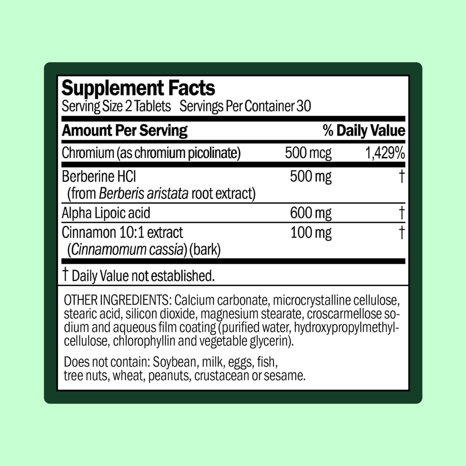 WellWithAll Glucose Metabolism & Wellness Supplement with Berberine – Supports Energy Balance & Healthy Weight – 60 Tablets - görsel 3