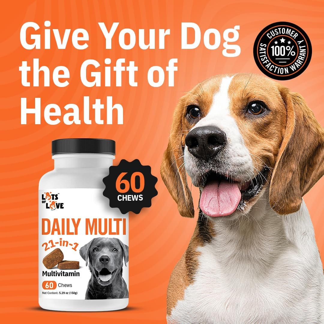 LotsOfLove Daily Multi Dog Chews (60 Chews) - görsel 6