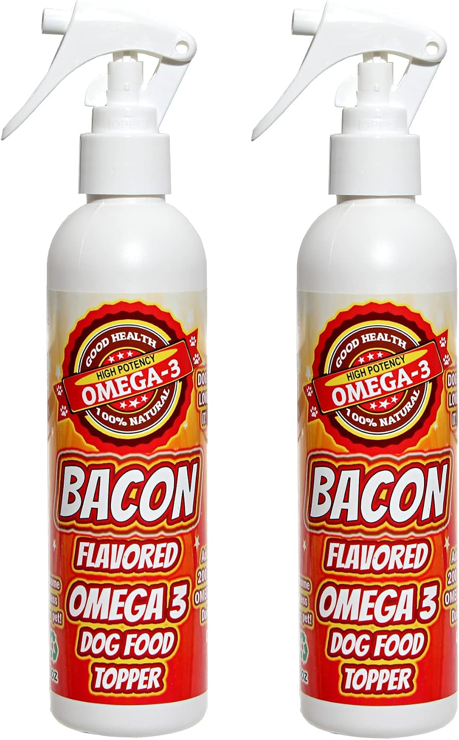 Flavoured Sprays Bacon Spray 2 Bottle Deal – All Natural Dog Supplement for Picky Eaters - görsel 1
