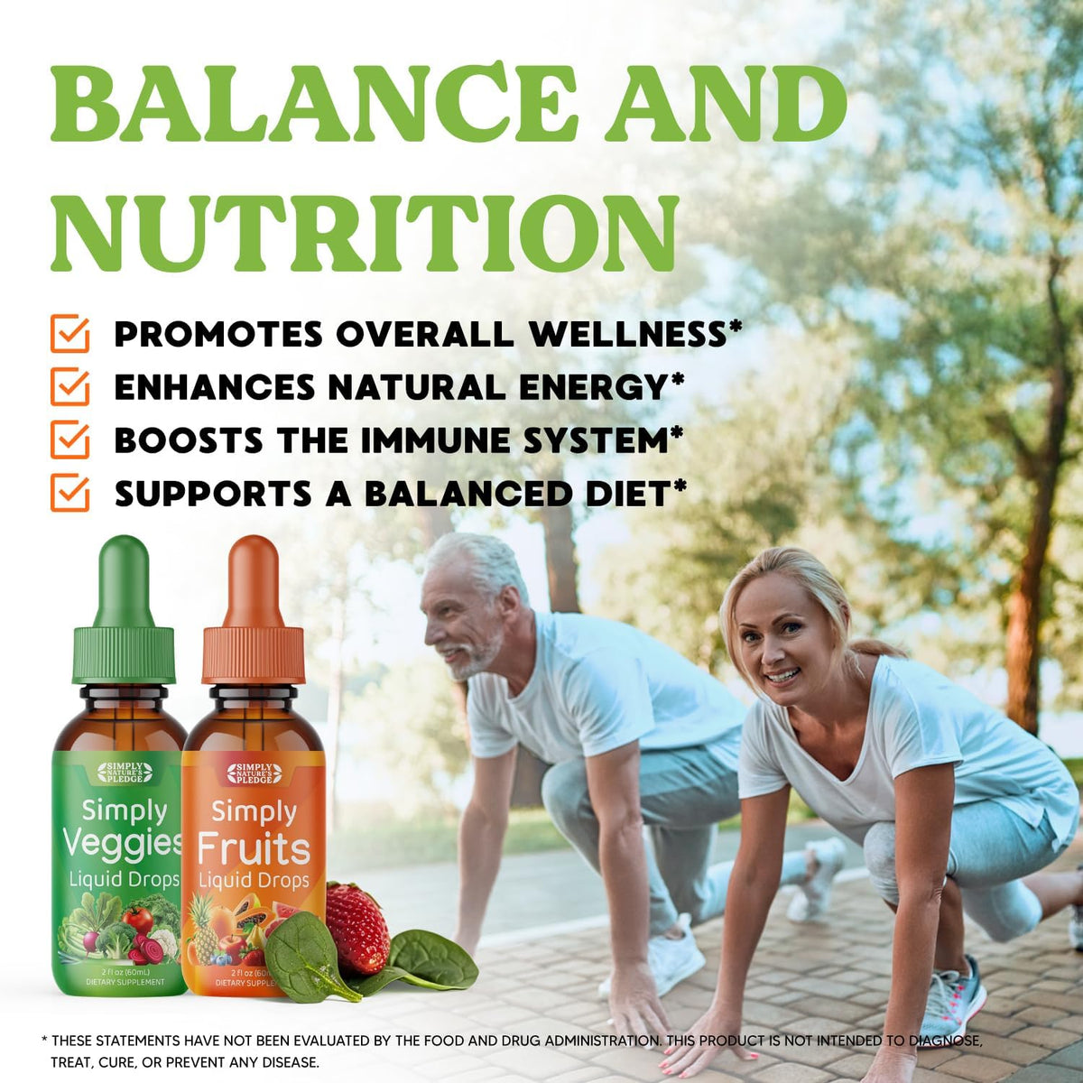 Simply Nature's Pledge Fruit and Vegetable Supplement - Liquid Drops - Whole Food Superfoods - görsel 8