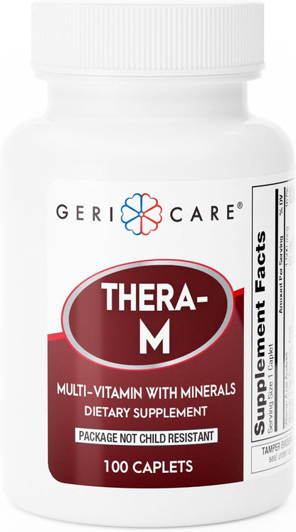 GeriCare Thera M Multivitamin Tablets, 100 Tablets