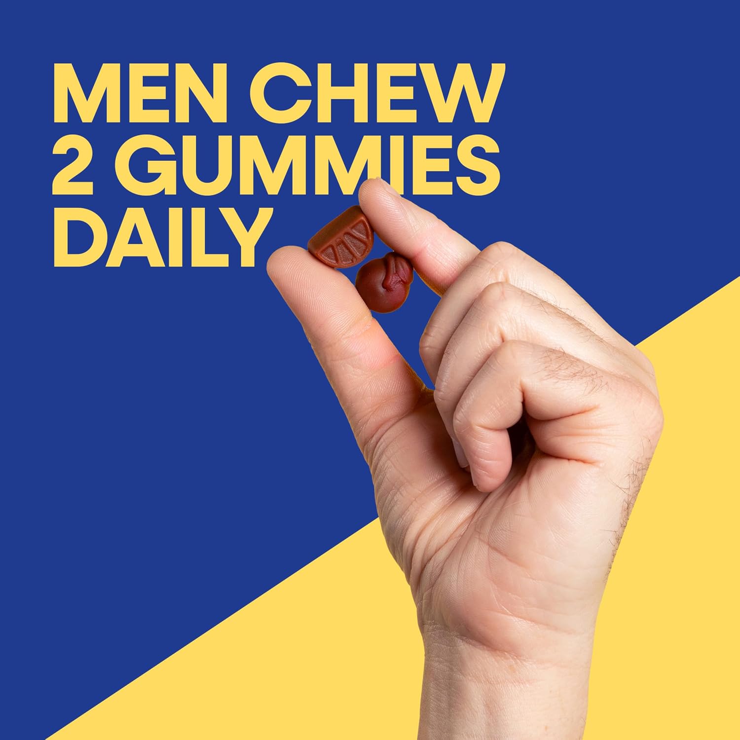 Nature's Way Alive! Men's 50 Plus Multivitamin Gummy – with B-Vitamins, D3 & Zinc, 150 Gummies - görsel 4