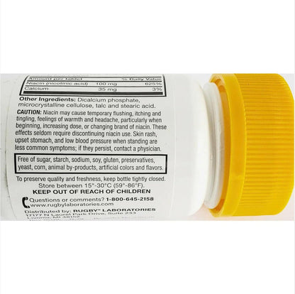Special Pack of 5 – Niacin 100mg Tablets (500 Tablets)