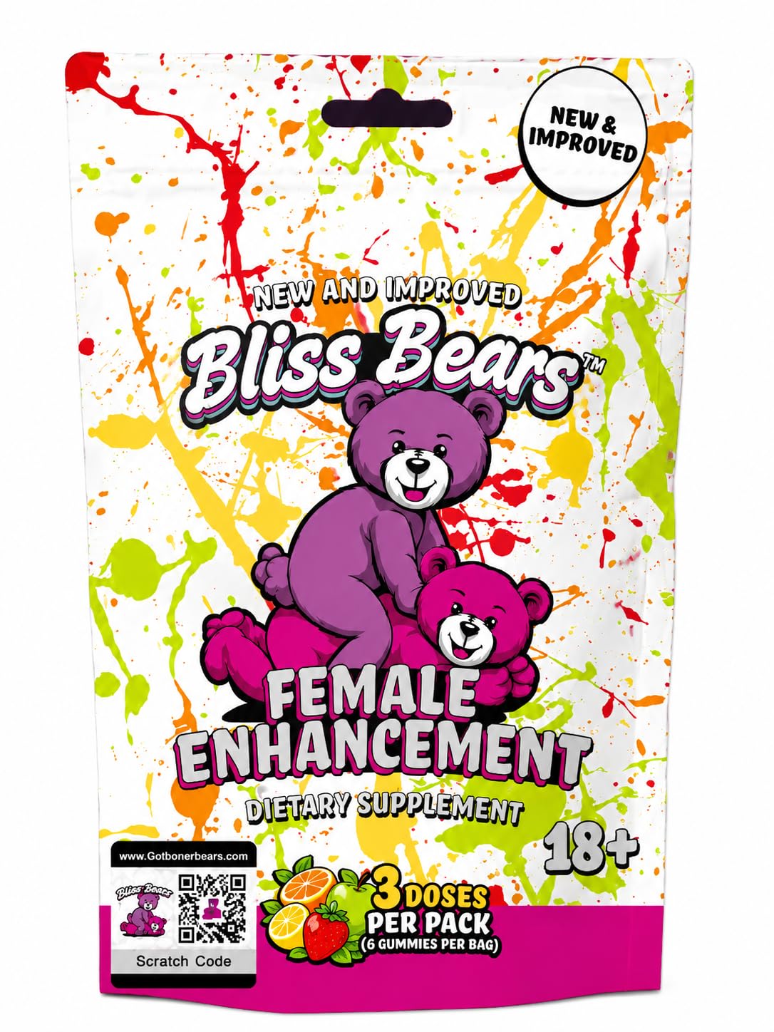 Bliss Bears Female Gummies (Pack of 2) - görsel 2