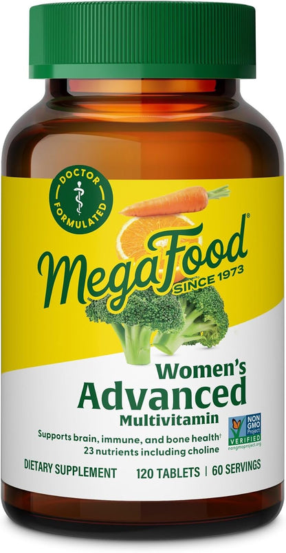 MegaFood Women's Advanced Multivitamin - 60 Tablets (30 Servings)
