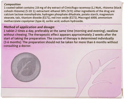 Klimadynon 2.8 mg 60 Tablets