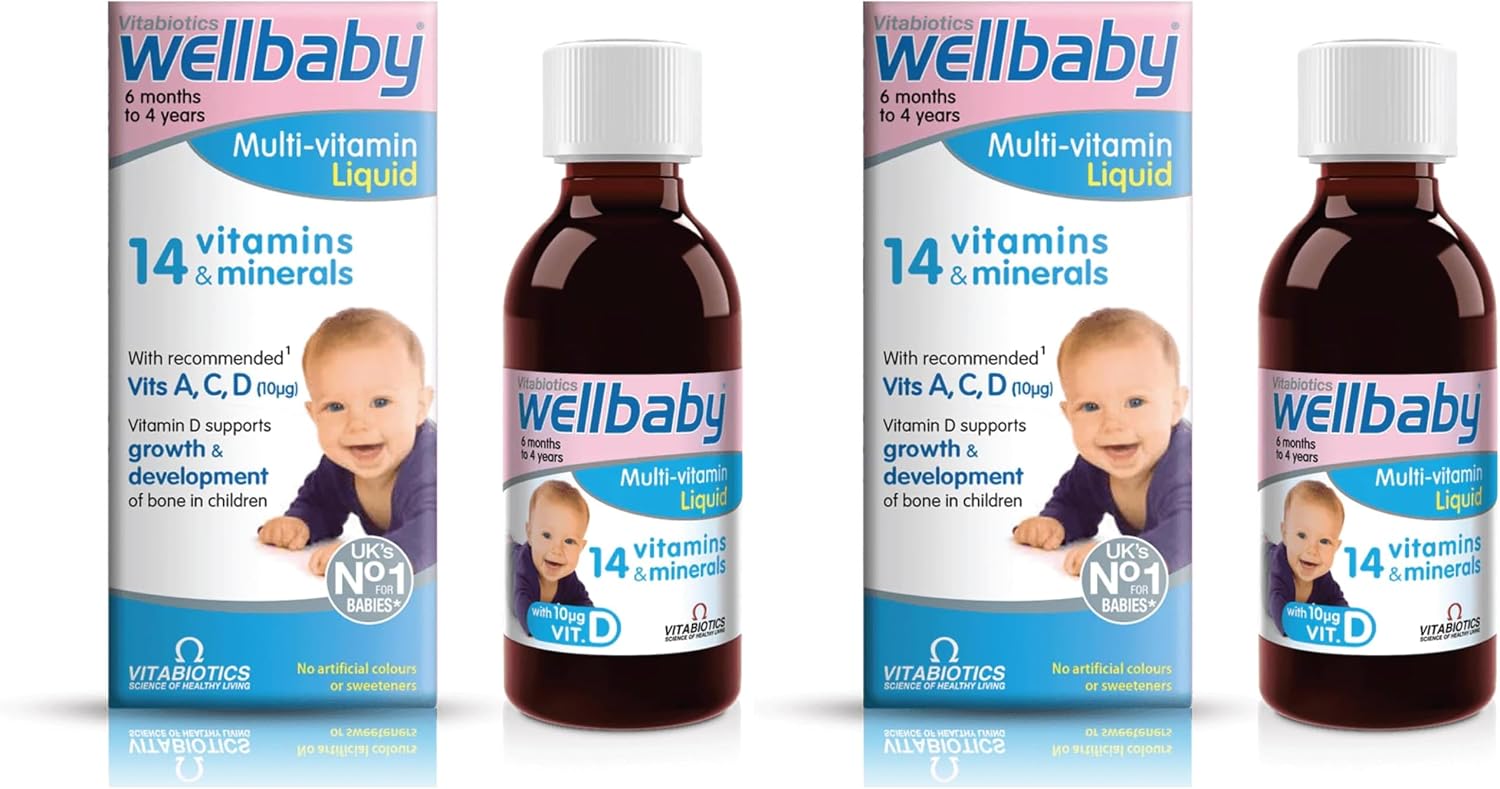 Vitabiotics Wellbaby Multi-Vitamin Liquid - 150ml - görsel 5