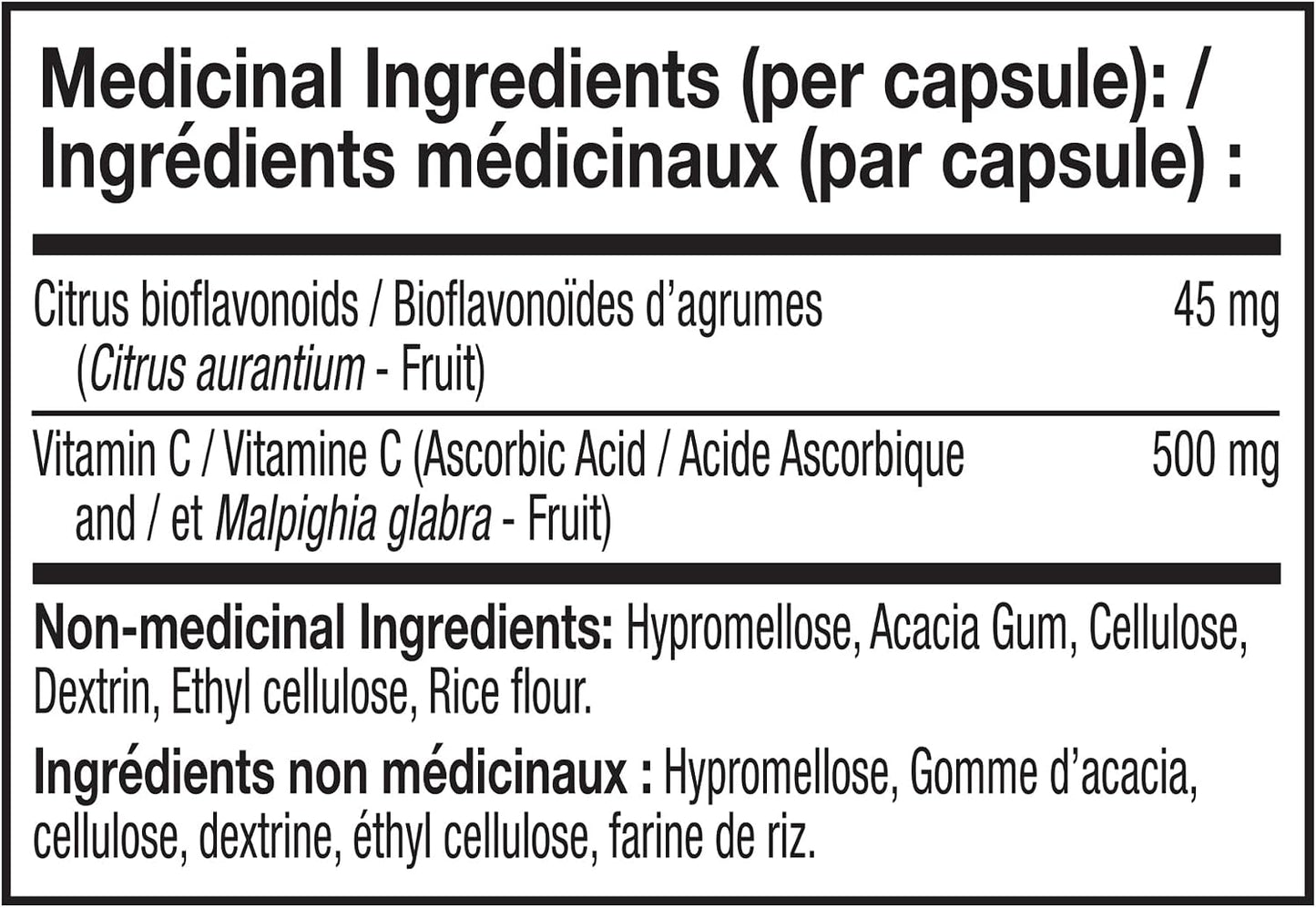 NATURELO Vitamin C with Organic Acerola Cherry and Citrus Bioflavonoids – Vegan Immune Support – 500 mg per Capsule – 90 Capsules - görsel 4