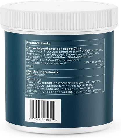 Nom Nom Full Spectrum Probiotic Support for Dogs - Prebiotic Fibre and Inulin Powder Blend