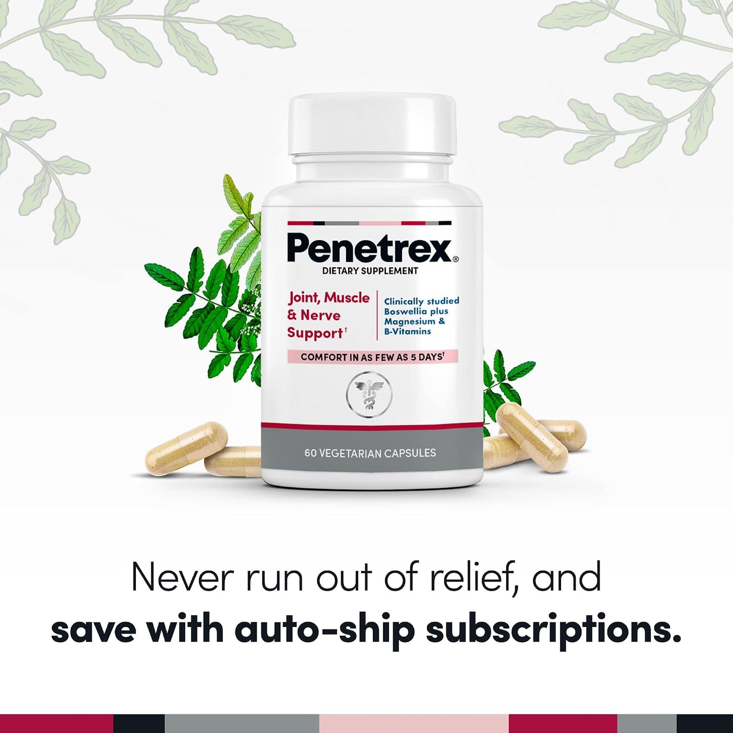 Penetrex Magnesium Glycinate Supplement – Joint, Muscle & Nerve Support with Boswellia Serrata - görsel 7