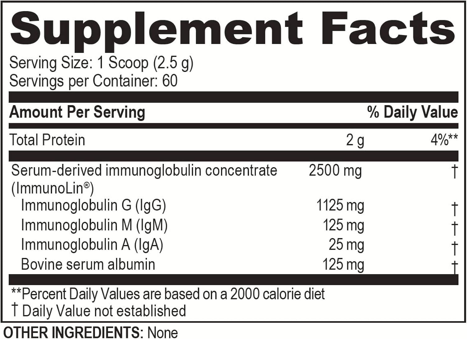 Brain Basics Ultra Pure IgG Supplement - Dairy-Free IgG Powder, 150g (60 Servings) - görsel 9