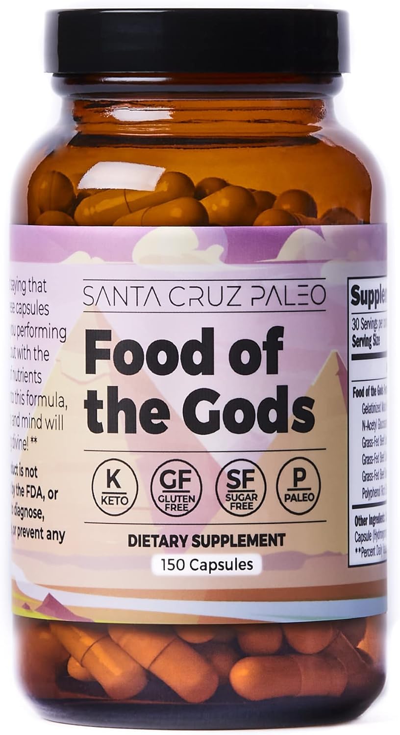Santa Cruz Paleo Food of the Gods – Grass Fed Beef Organ Supplement - görsel 1
