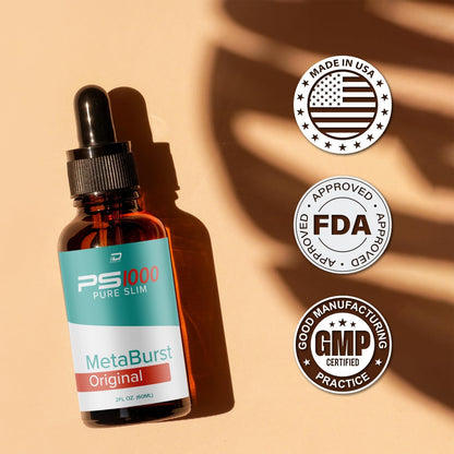 Metaburst PS1000 Pure Drops Liquid Food Supplement - 1 Month Supply
