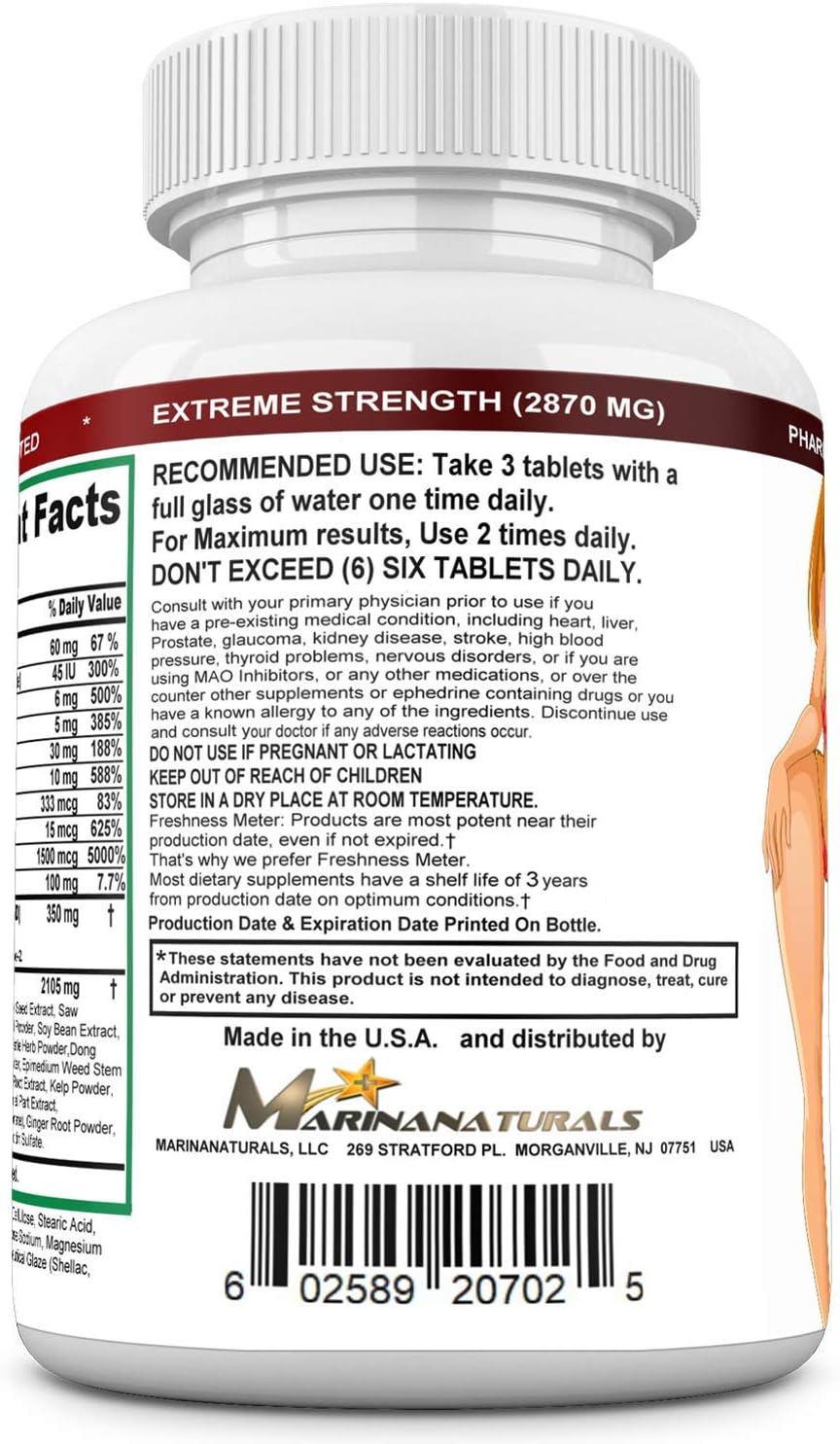 CURVIMORE Extreme 5-in-1 Body Enhancement Supplement with Herbal Extracts and Vitamins – 90 Tablets - görsel 2