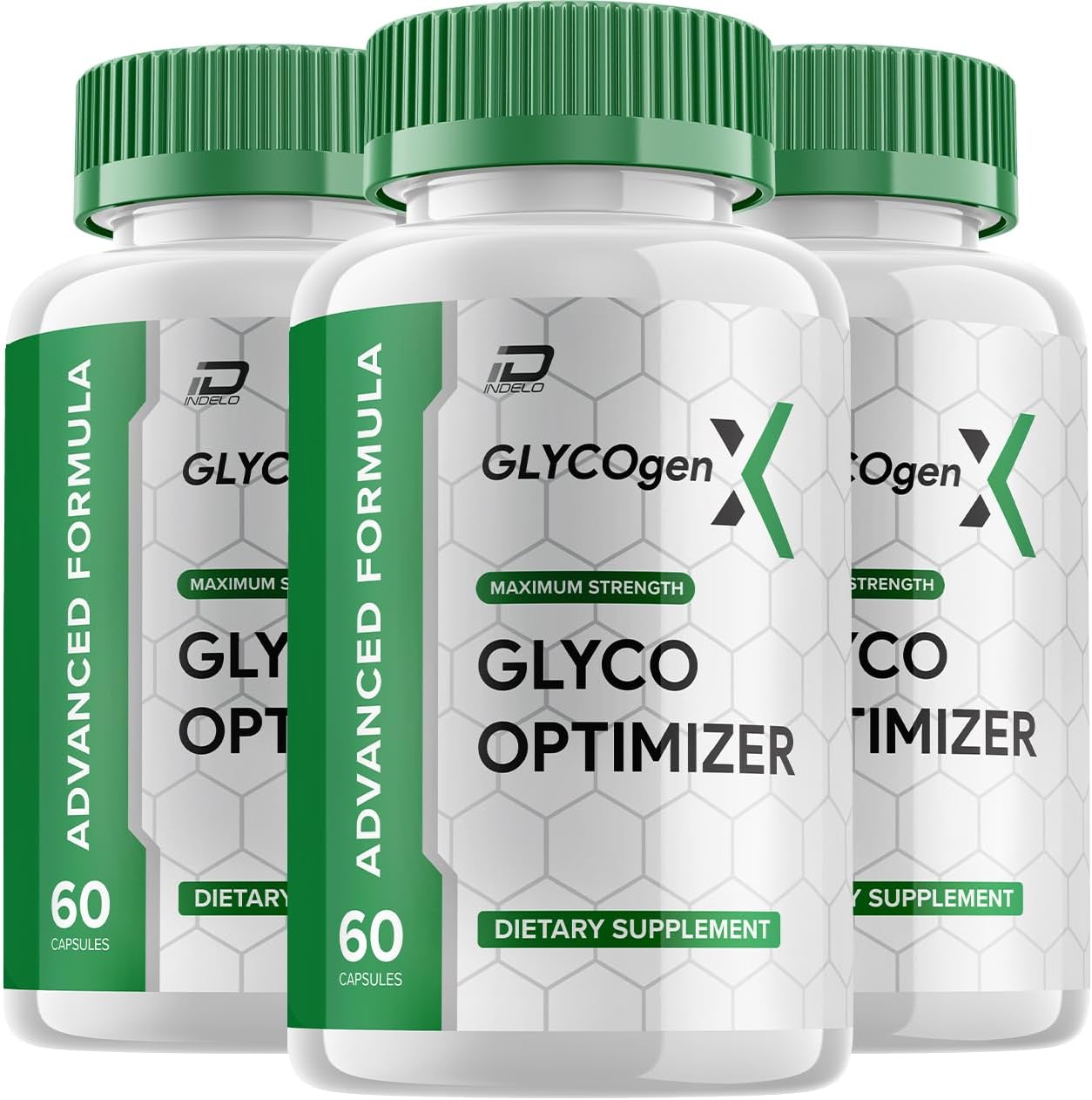 GlycogenX Glyco Optimiser Capsules Supplement – Advanced Formula (3 Pack, 180 Capsules) - görsel 1