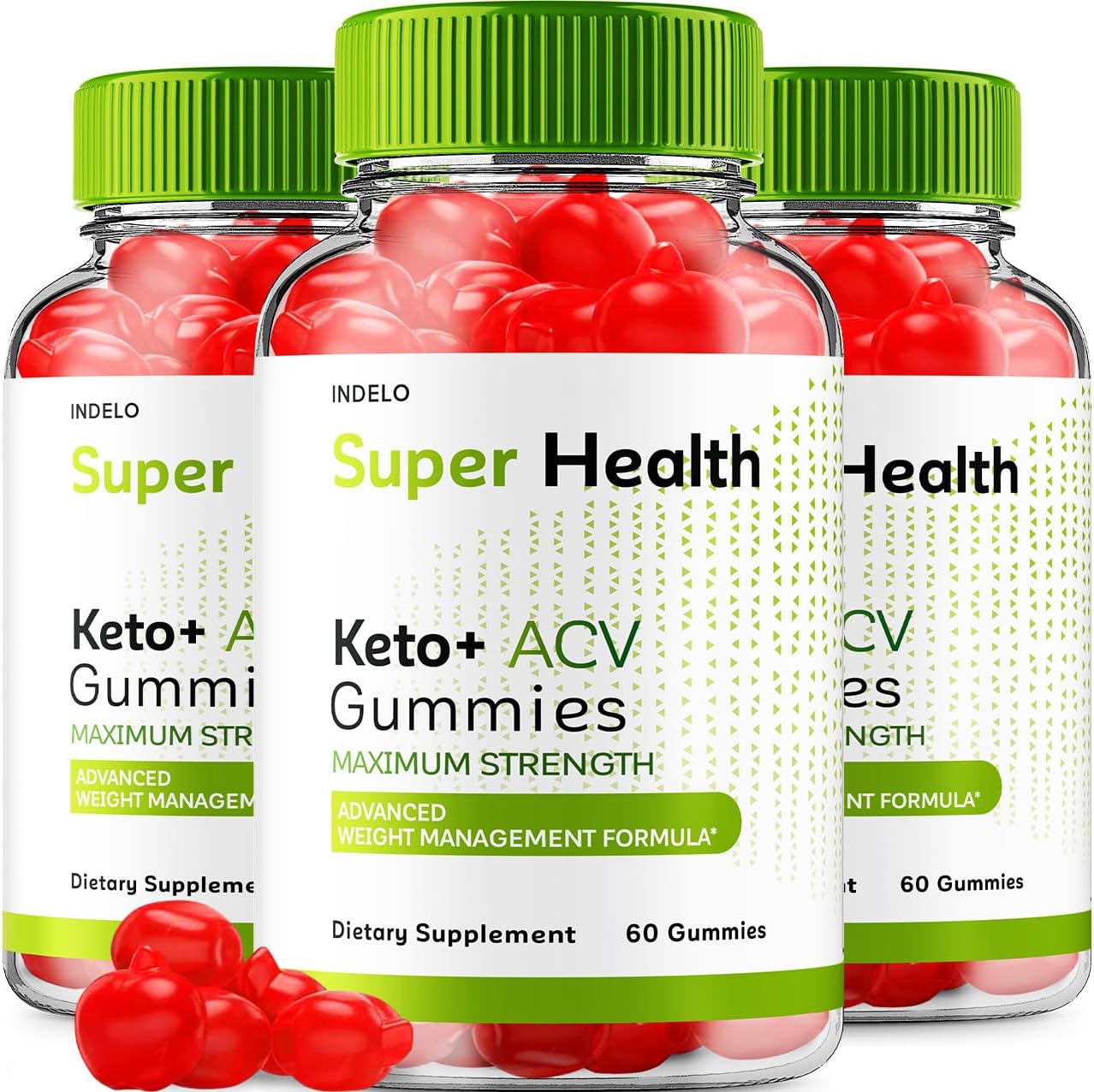 Super Health Keto ACV Gummies Maximum Strength (180 Gummies) - görsel 1