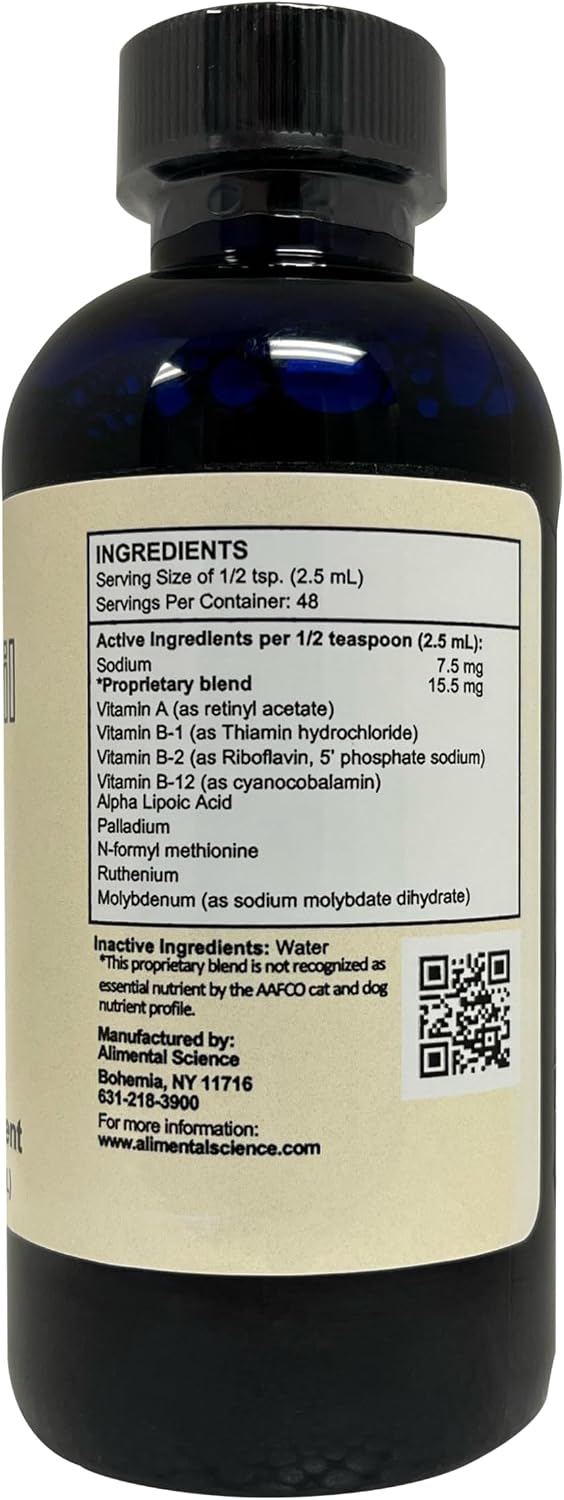 Rejeneril-FP Liquid Multivitamin & Mineral Supplement for Dogs and Cats – 118 ml (240 Servings) - görsel 3
