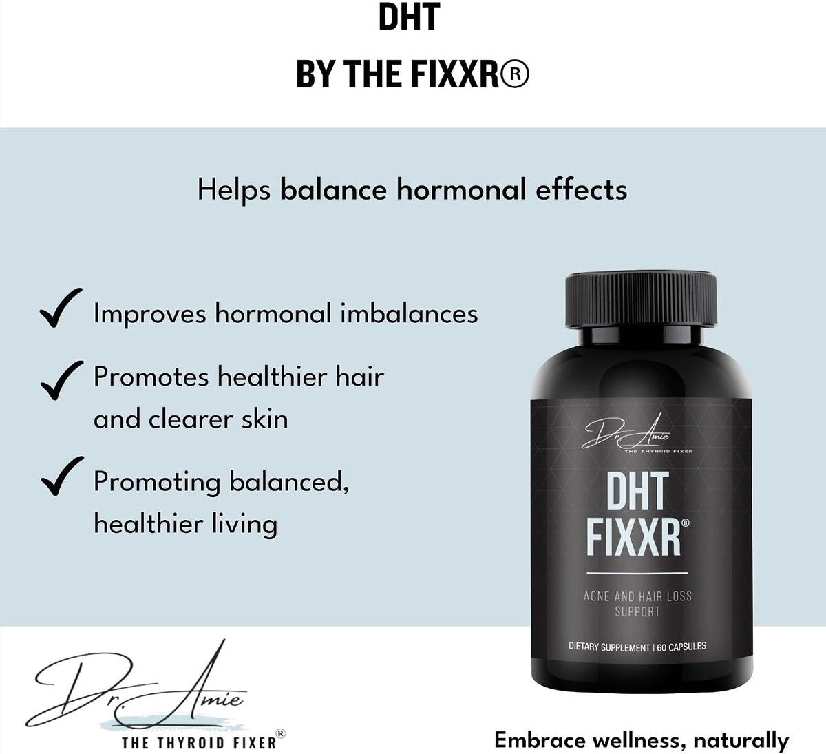 Fixxr DHT Support - Saw Palmetto & Nettles - 60 Capsules - görsel 3