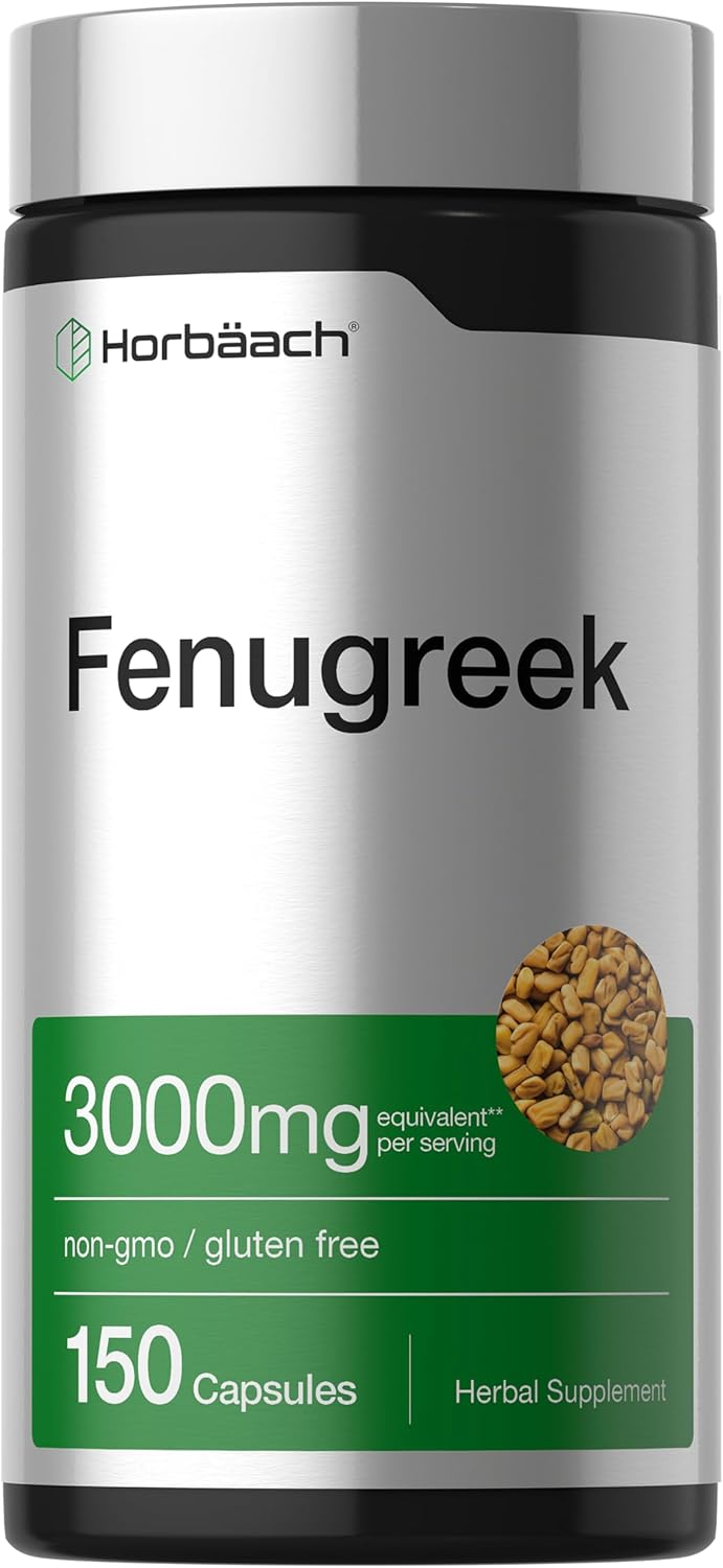 Horbäach Fenugreek Capsules - 150 Capsules - görsel 1