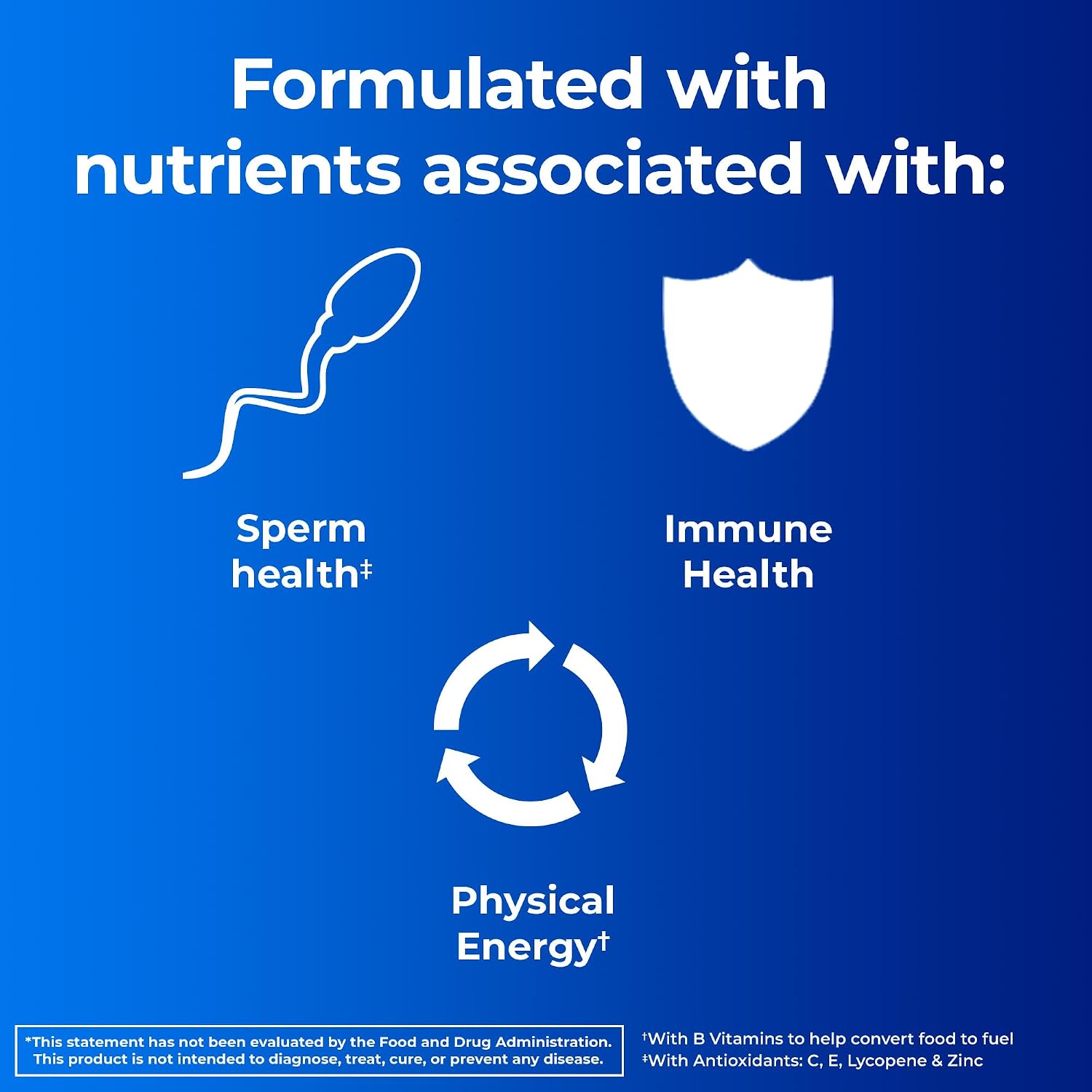 One A Day Men's Pre-Conception Health Multivitamin to Support Sperm Health, 30 Count - görsel 3