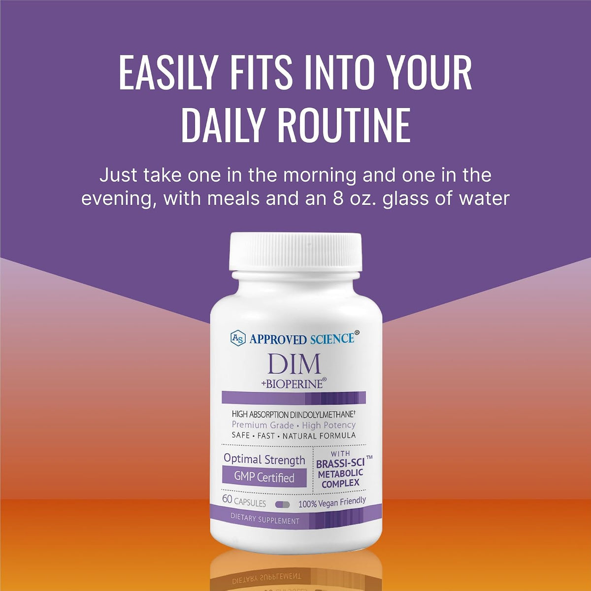 Approved Science DIM - Oestrogen Metabolism support - 180 Capsules (3 Bottles) - görsel 6