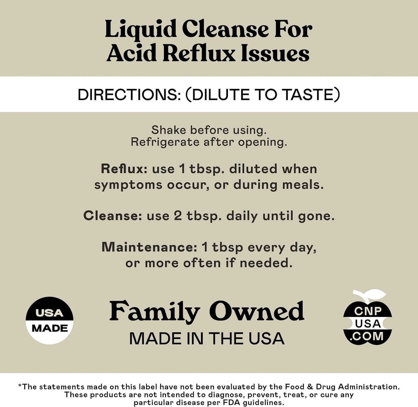 Reflux Pro Liquid Supplement – Organic Acid Reflux Cleanse with Apple Cider Vinegar, Ginger, Garlic, Hops & Aloe – Fast Absorbing Digestive Support – 473 ml (USDA Organic, Kosher) - görsel 7