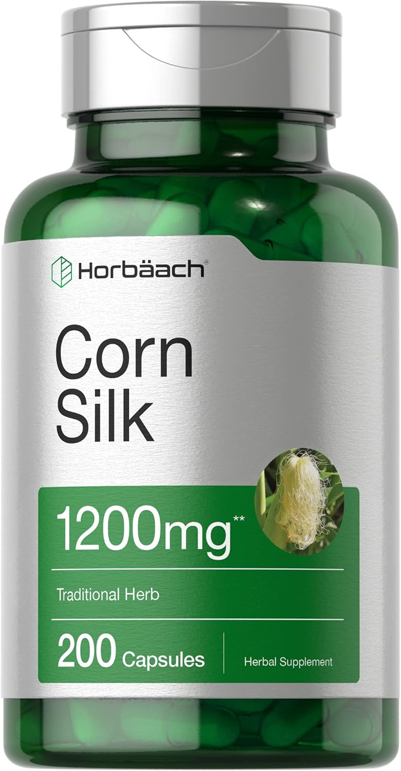 Horbäach Corn Silk Capsules, 200 Capsules - görsel 1