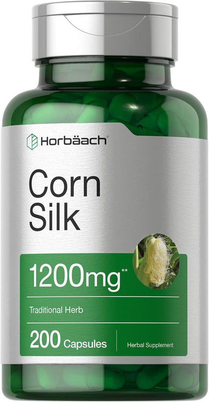 Horbäach Corn Silk Capsules, 200 Capsules