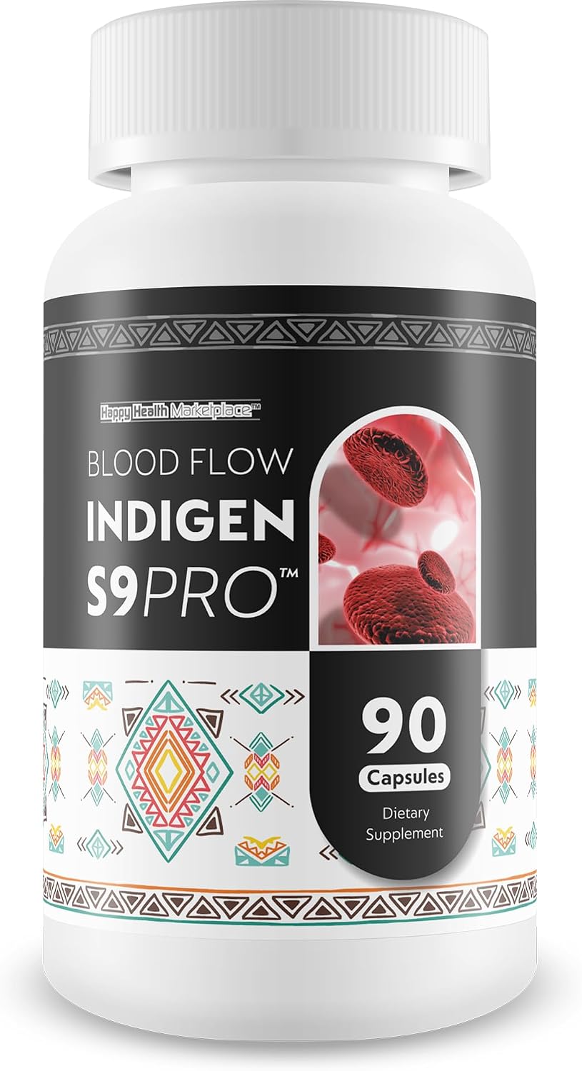 Blood Flow Indigen S9 Pro - Circulation Support Supplement - görsel 1